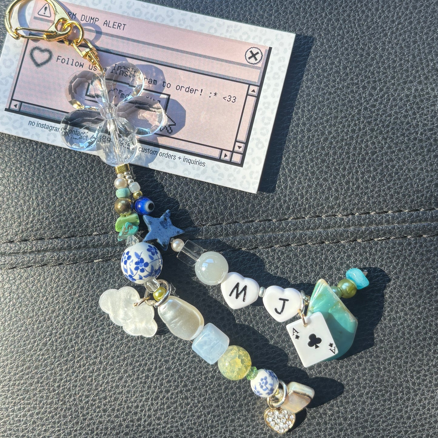 CUSTOM KEYCHAINS // BAG CHARMS